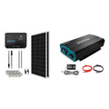 200 Watt 12 Volt Monocrystalline Solar Panel Starter Kit & 2000W Pure Sine Wave Inverter O247340