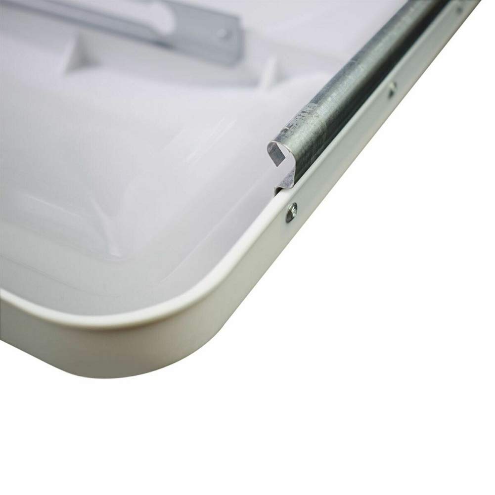 White 14" x 14" RV Roof Vent Lid Replacement 2 Pack J295