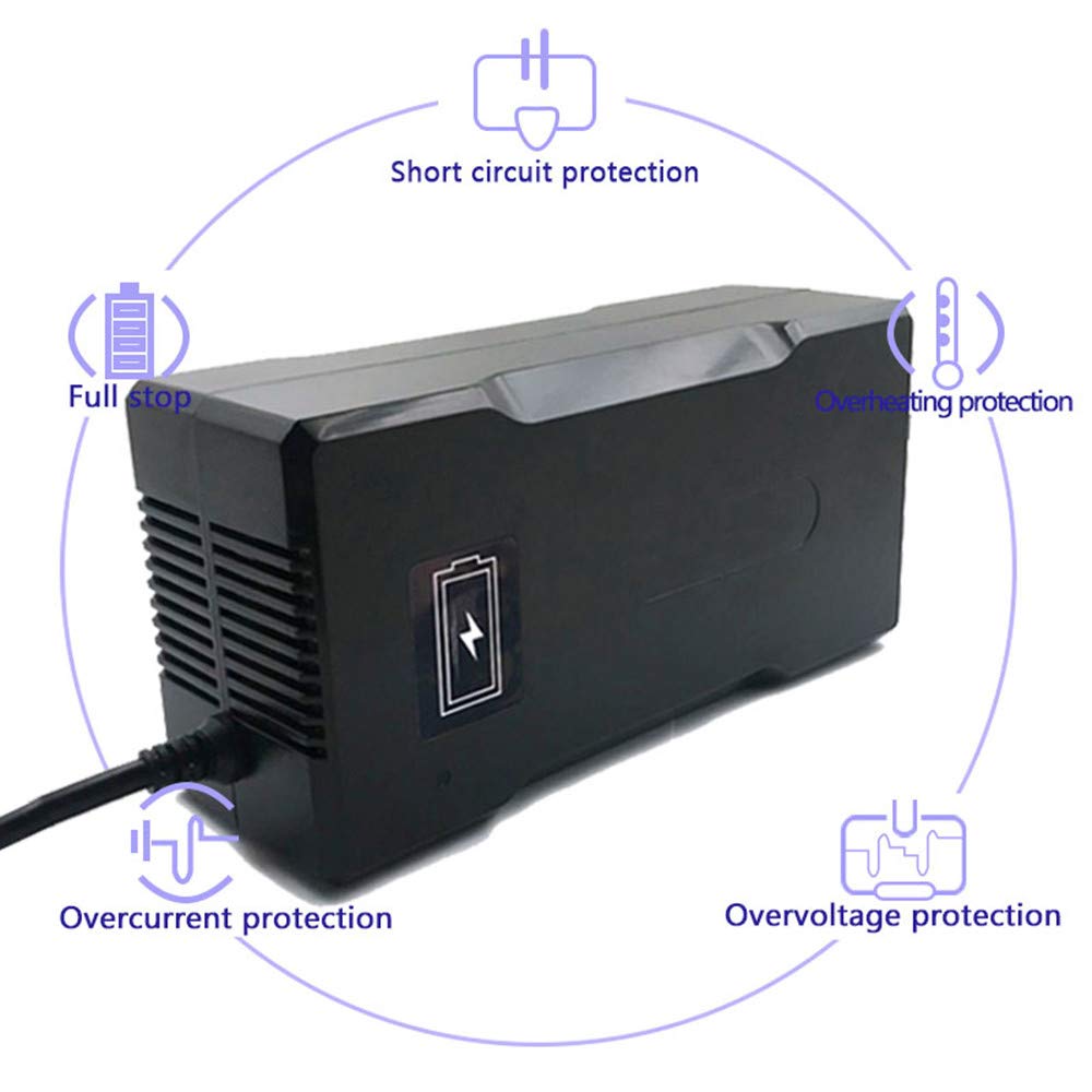 42V 5A Lithium Battery Charger 8mm Connector J40055