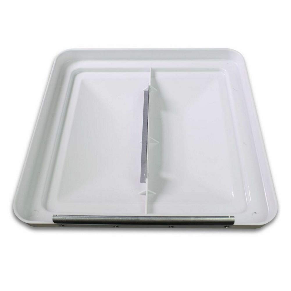White 14" x 14" RV Roof Vent Lid Replacement 2 Pack J295