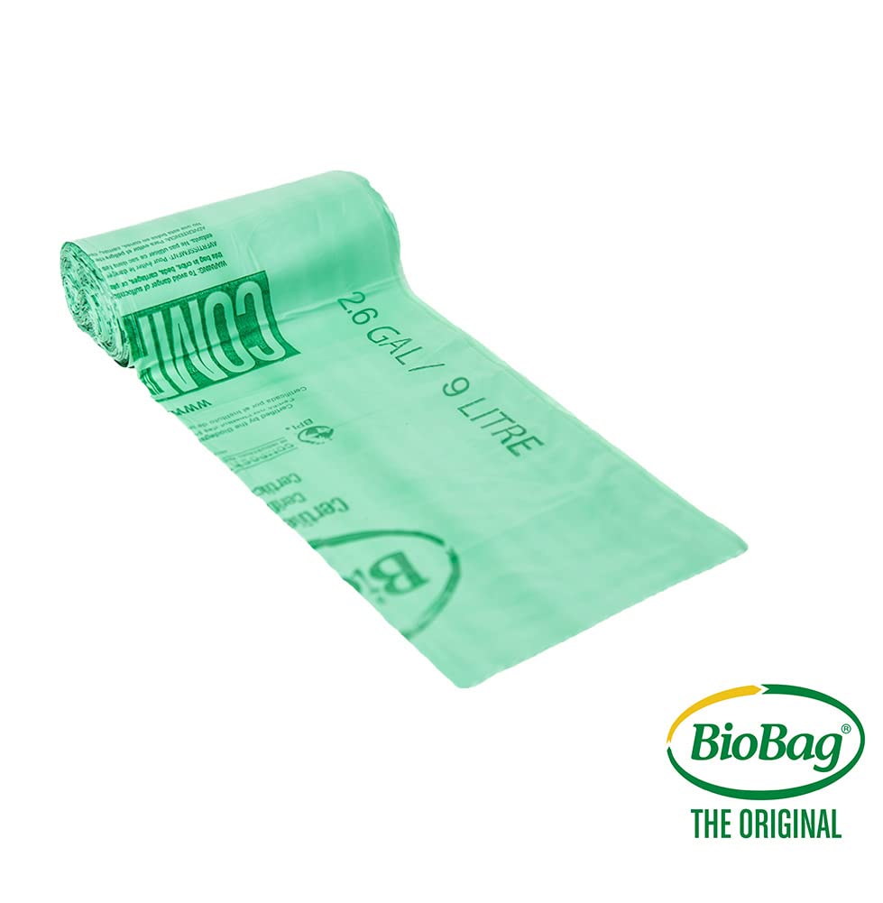 2.6 Gallon Compostable Food Scrap Bags 100 Count Z413439