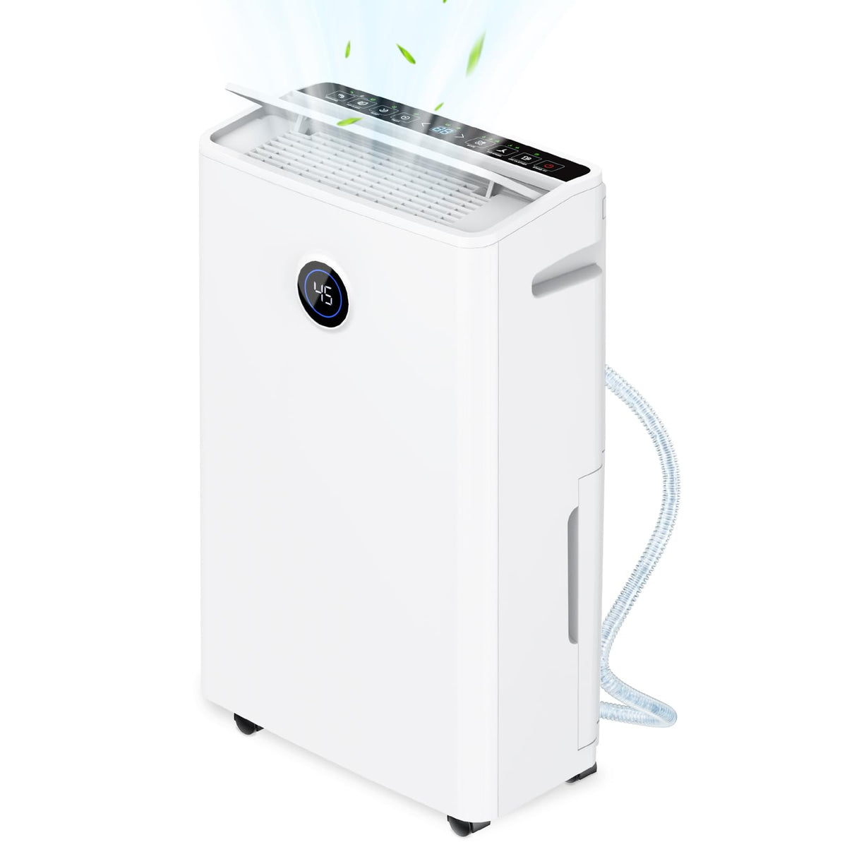 4500 Sq. Ft 50-70 Pints Dehumidifier with Drain Hose and 5L Water Tank F385
