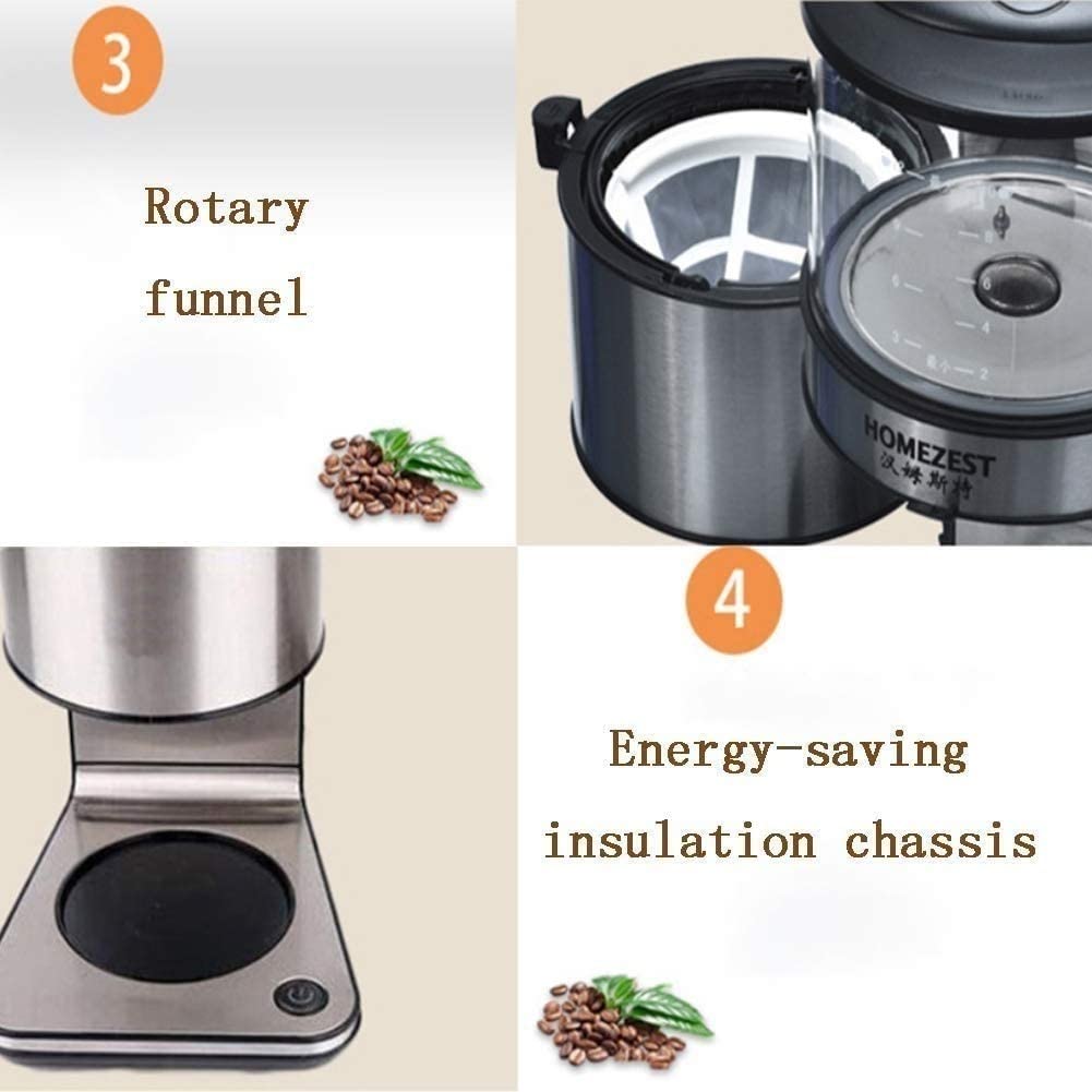 Drip Coffee Maker with Borosilicate Glass Carafe I448