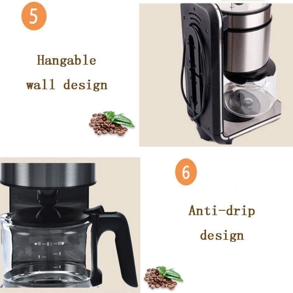 Drip Coffee Maker with Borosilicate Glass Carafe I448