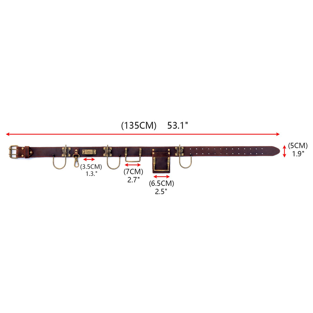 Adjustable Tool Belt with 2 Tool Pocket X17992