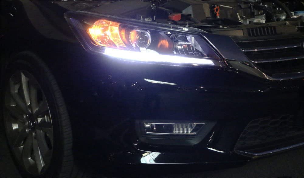 White LED Daytime Running Light Strip U515