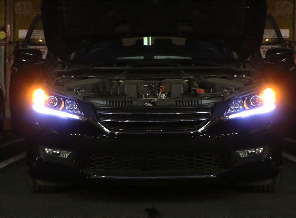 White LED Daytime Running Light Strip U515