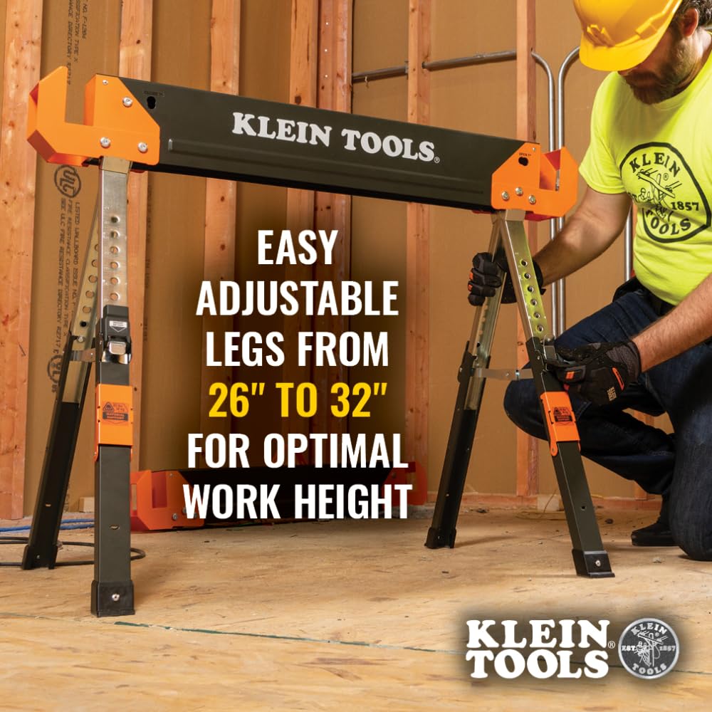 Adjustable Folding Sawhorse 2-Pack X520
