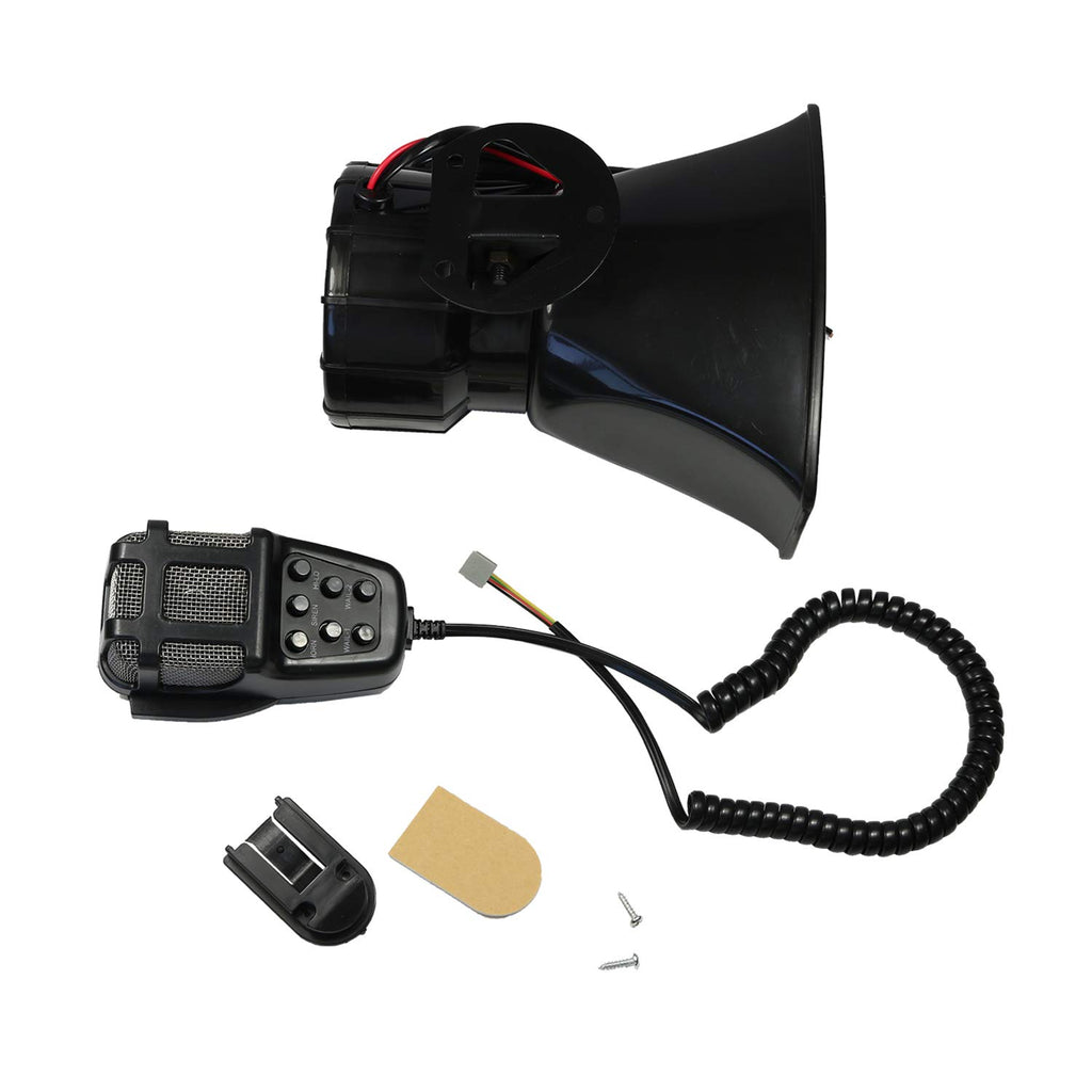 7 Tone 100W 12V Car Siren Horn with Microphone O176