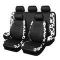 Water Proof Faux Leather Car Seat Covers Full Set U93024