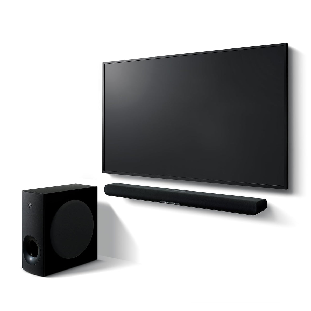 Black Sound Bar with Wireless Subwoofer X822909