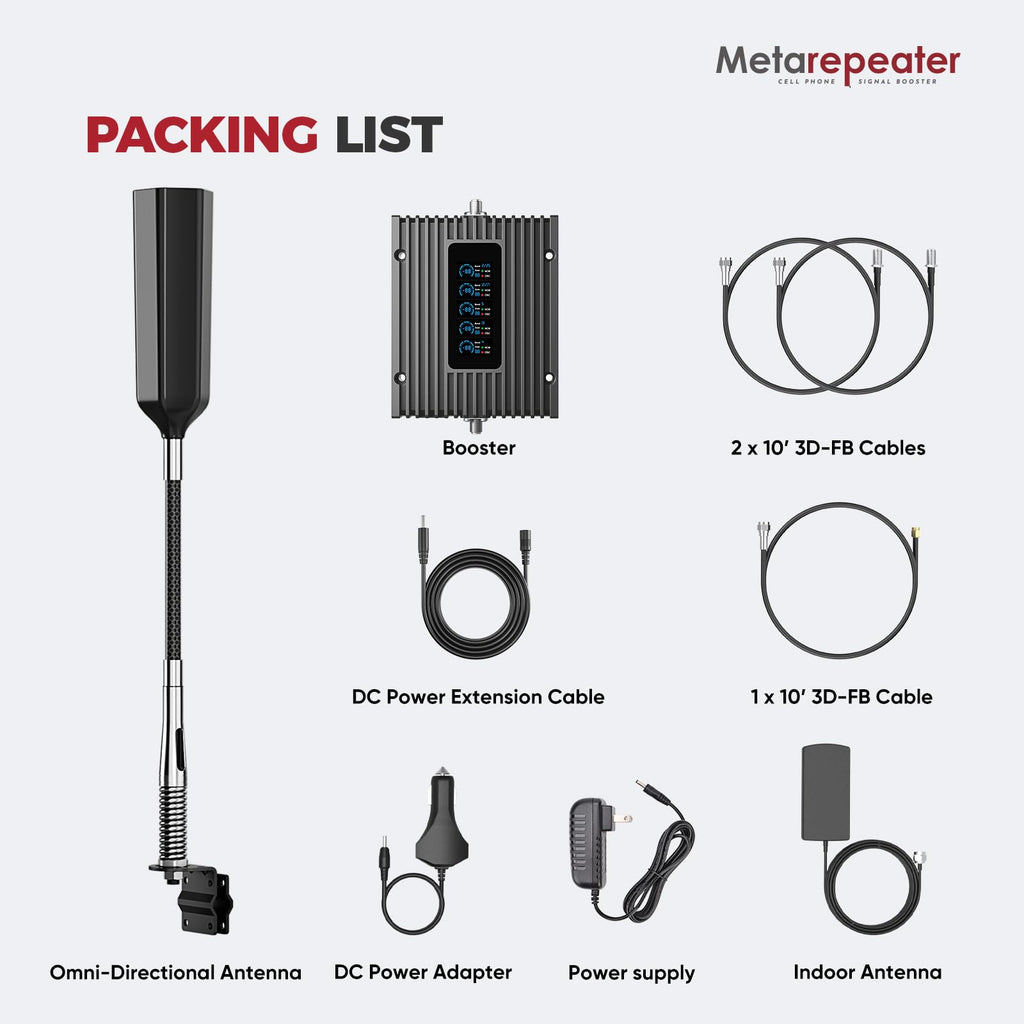 Cell Phone Booster with LCD Display H128