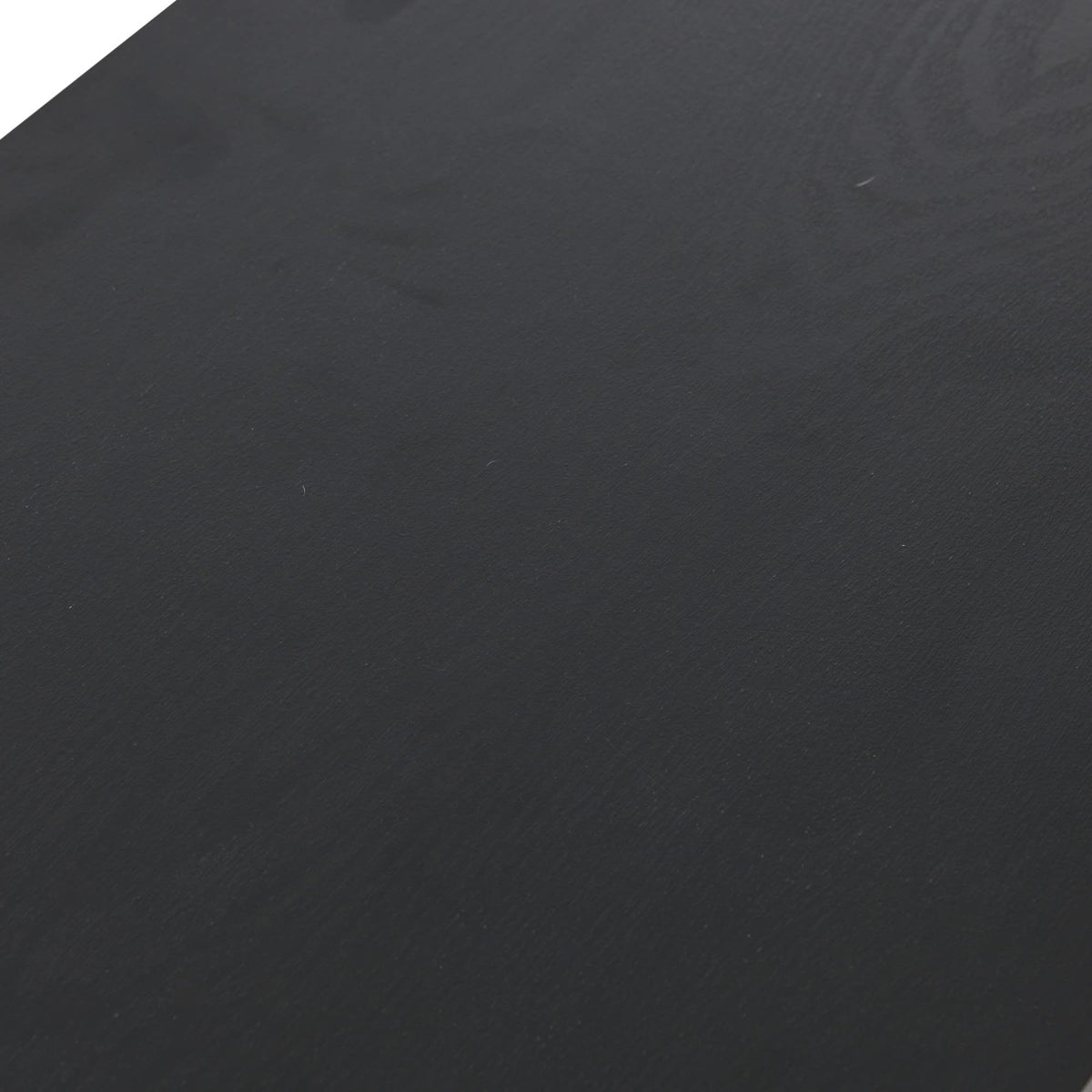 Black Oak Finish Coffee Table with Iron Base W996
