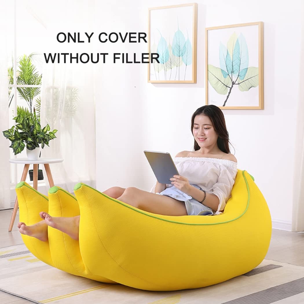 Lazy Sofa Bean Bag Cover 110 * 70 * 70cm G49802