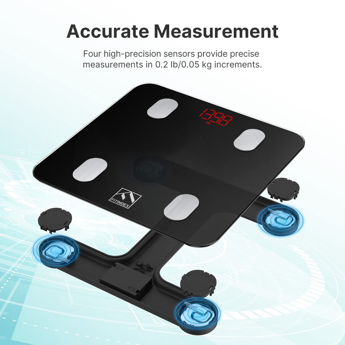 Digital Scale and Body Tape Measure O71814