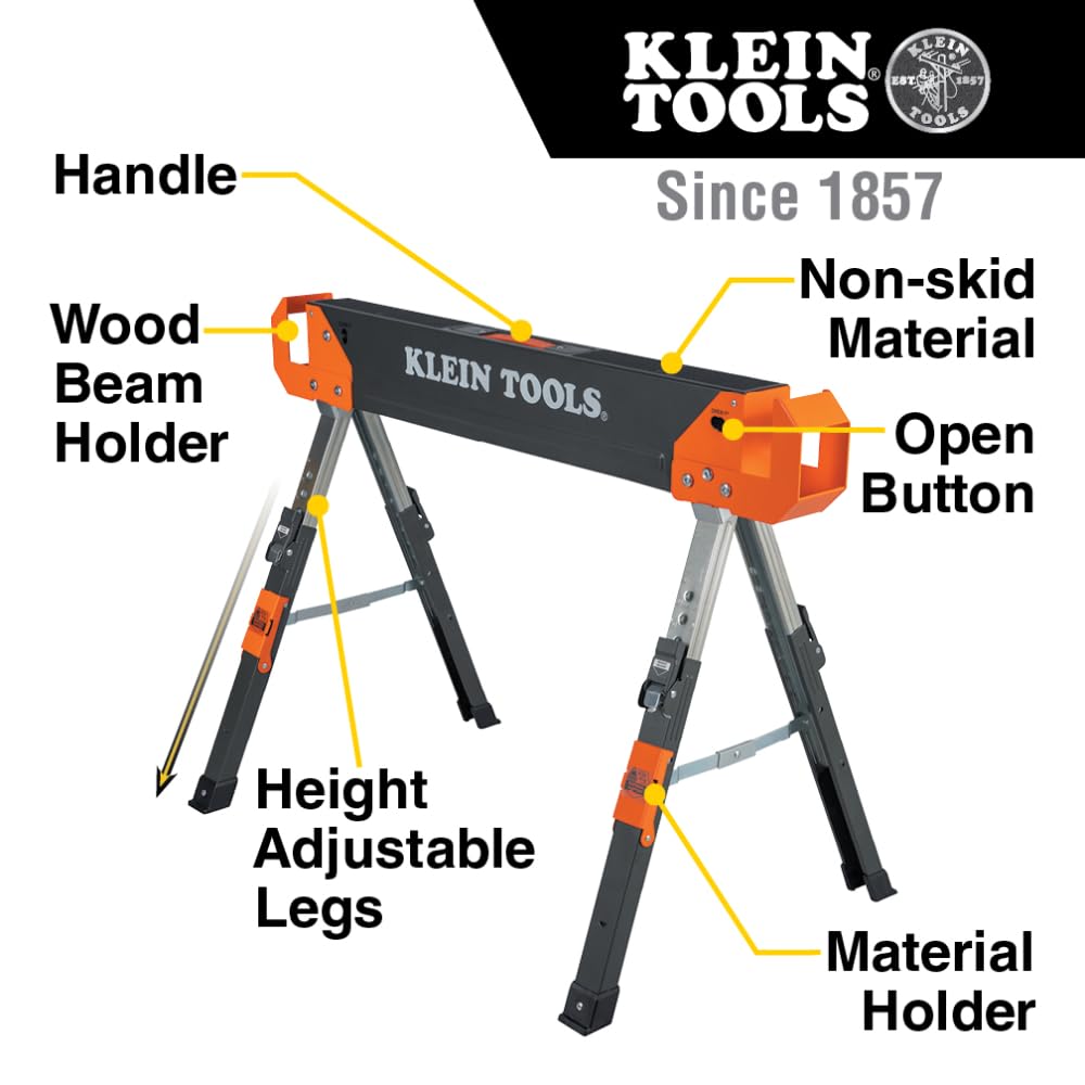 Adjustable Folding Sawhorse 2-Pack X520