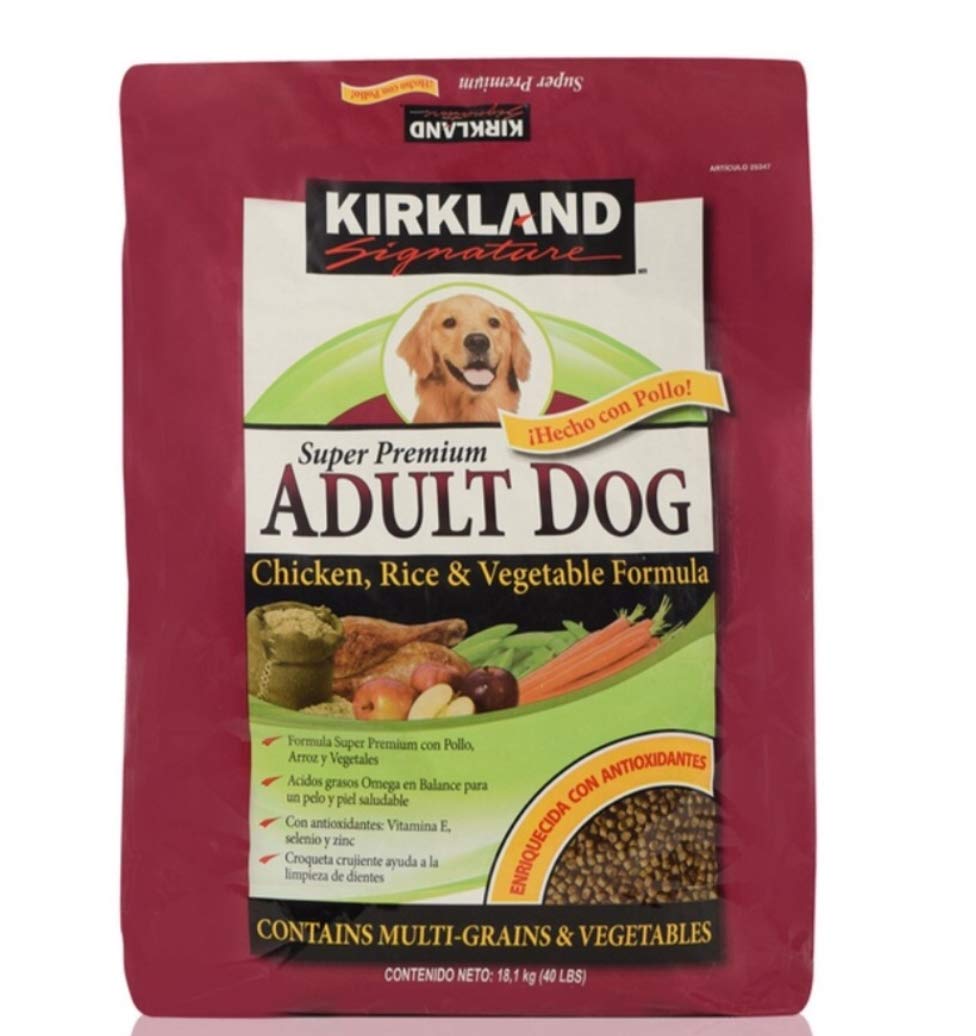 Adult Formula Chicken Rice and Vegetable Dog Food 40 lb L63791