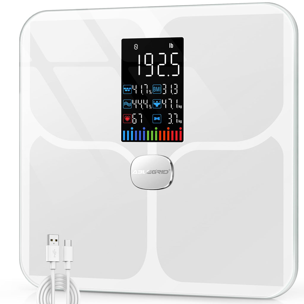 Smart Bathroom Scale for Body Weight and Fat A3991