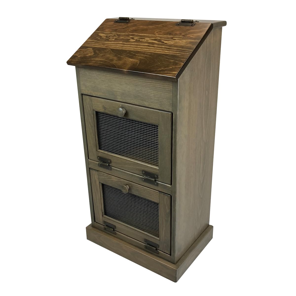 Wooden Bread and Vegetable Storage Bin S504