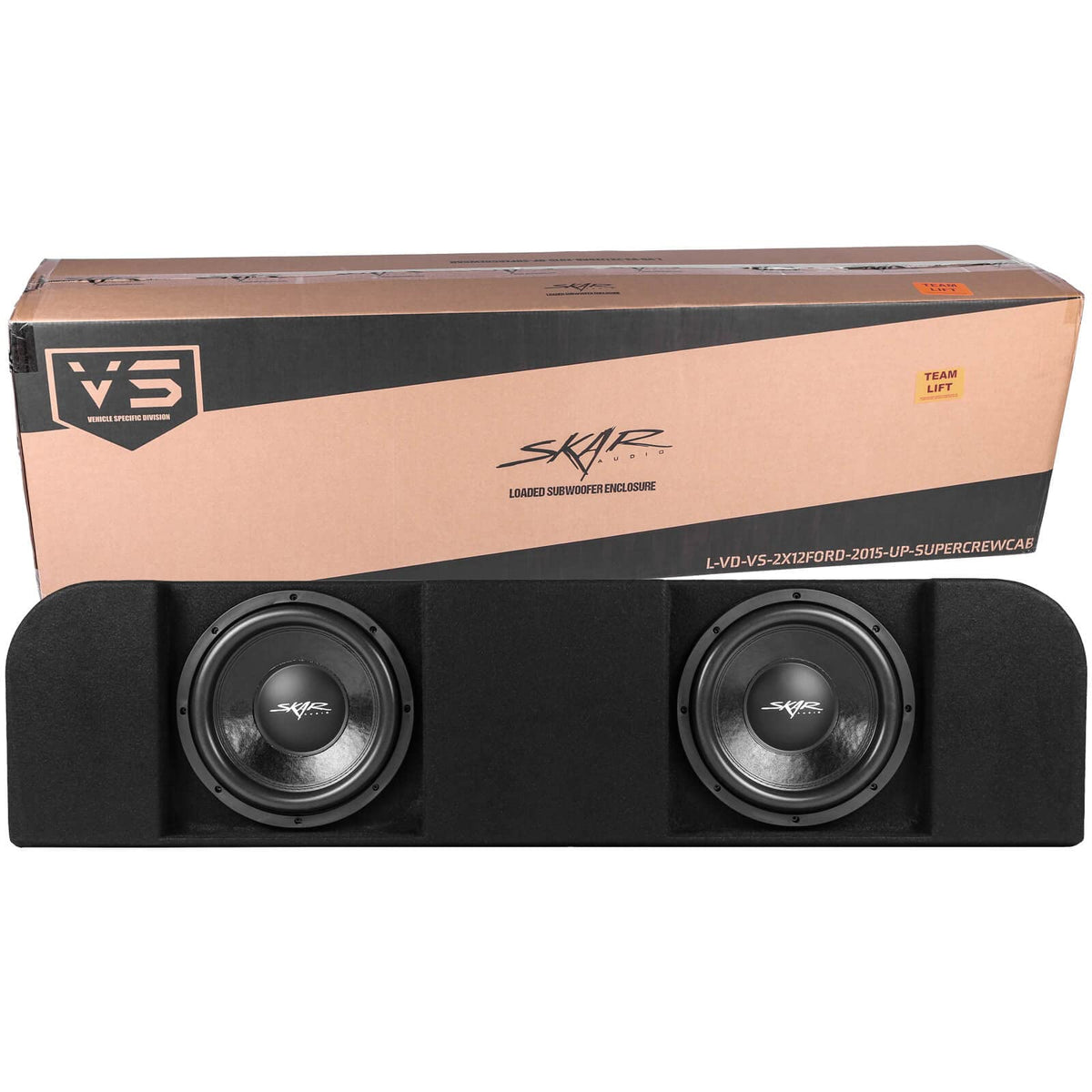 Dual 12" Loaded Subwoofer Enclosure H45688