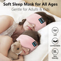 Silk Bluetooth Sleep Mask Headband Earphones S1321