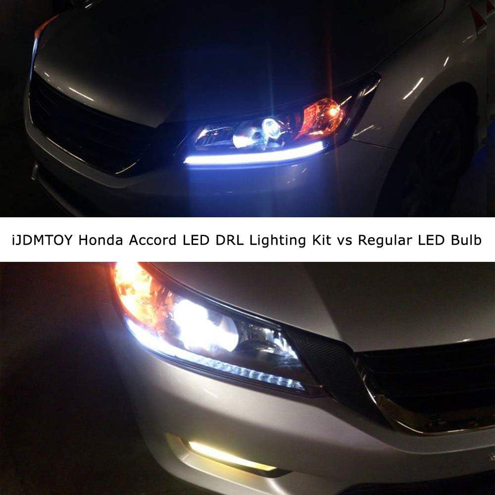 White LED Daytime Running Light Strip U515