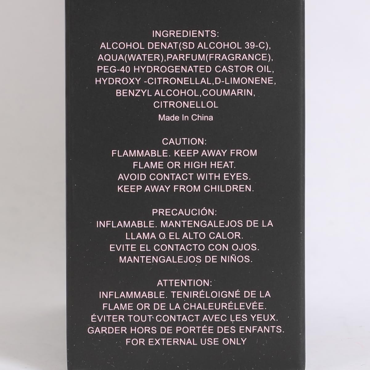 Eau de Toilette for Men with Ginger, Sage & Vetiver 100ml V586