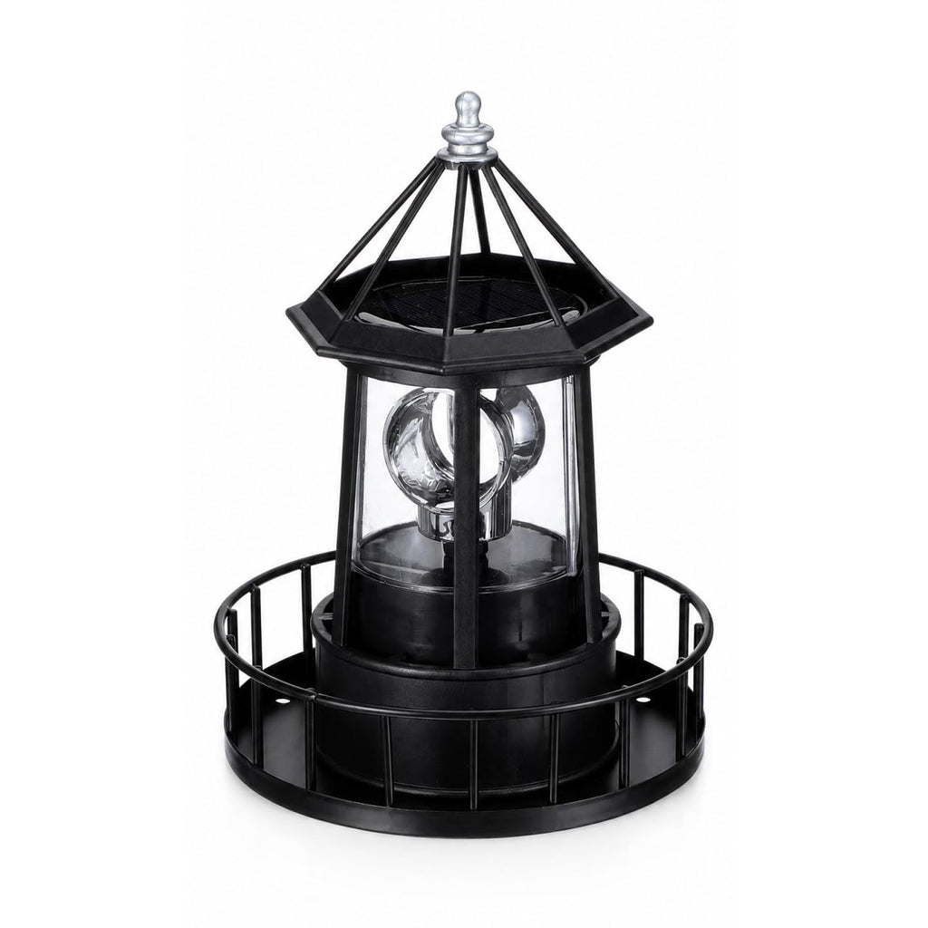 Solar Revolving Lighthouse Light X68604