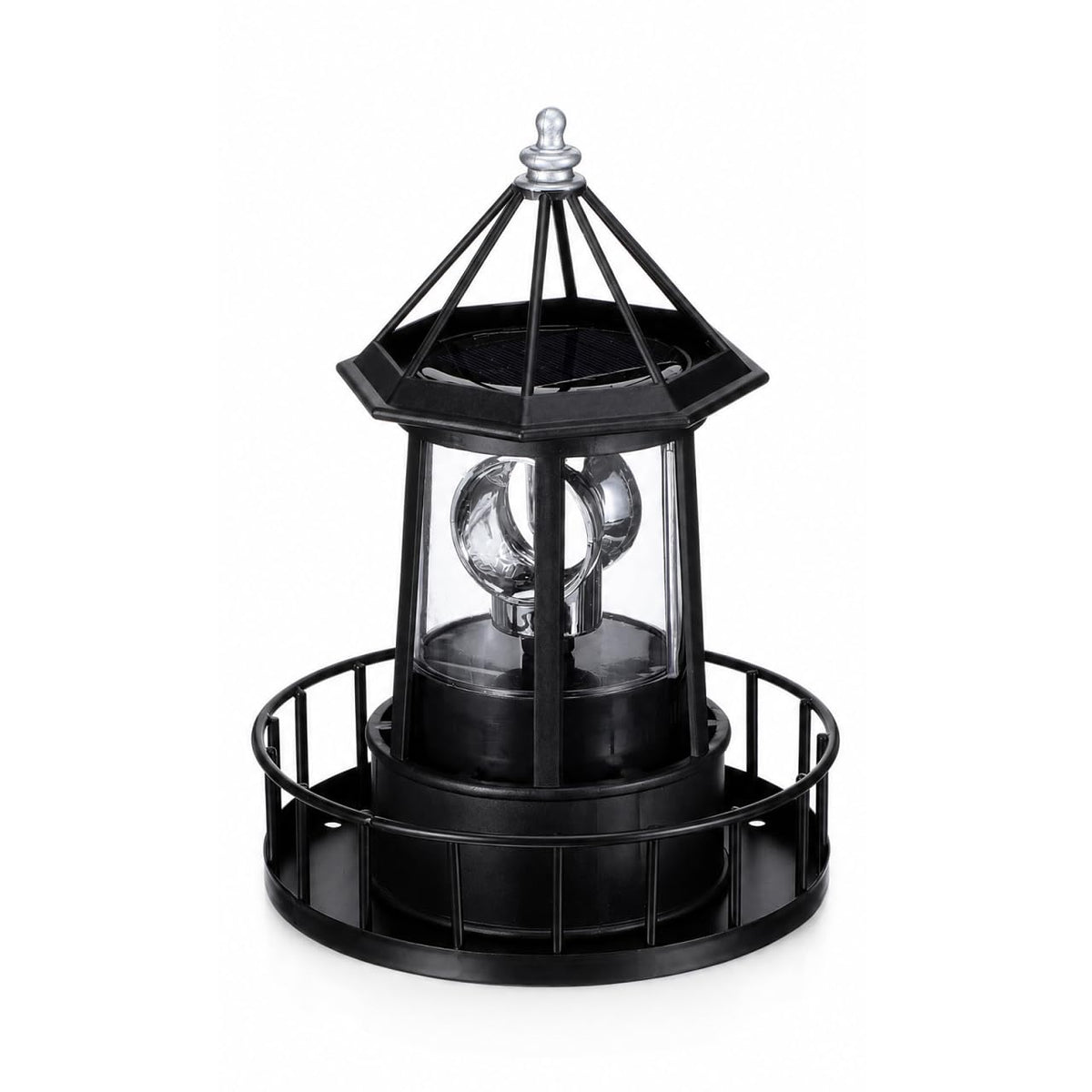 Solar Revolving Lighthouse Light X68604