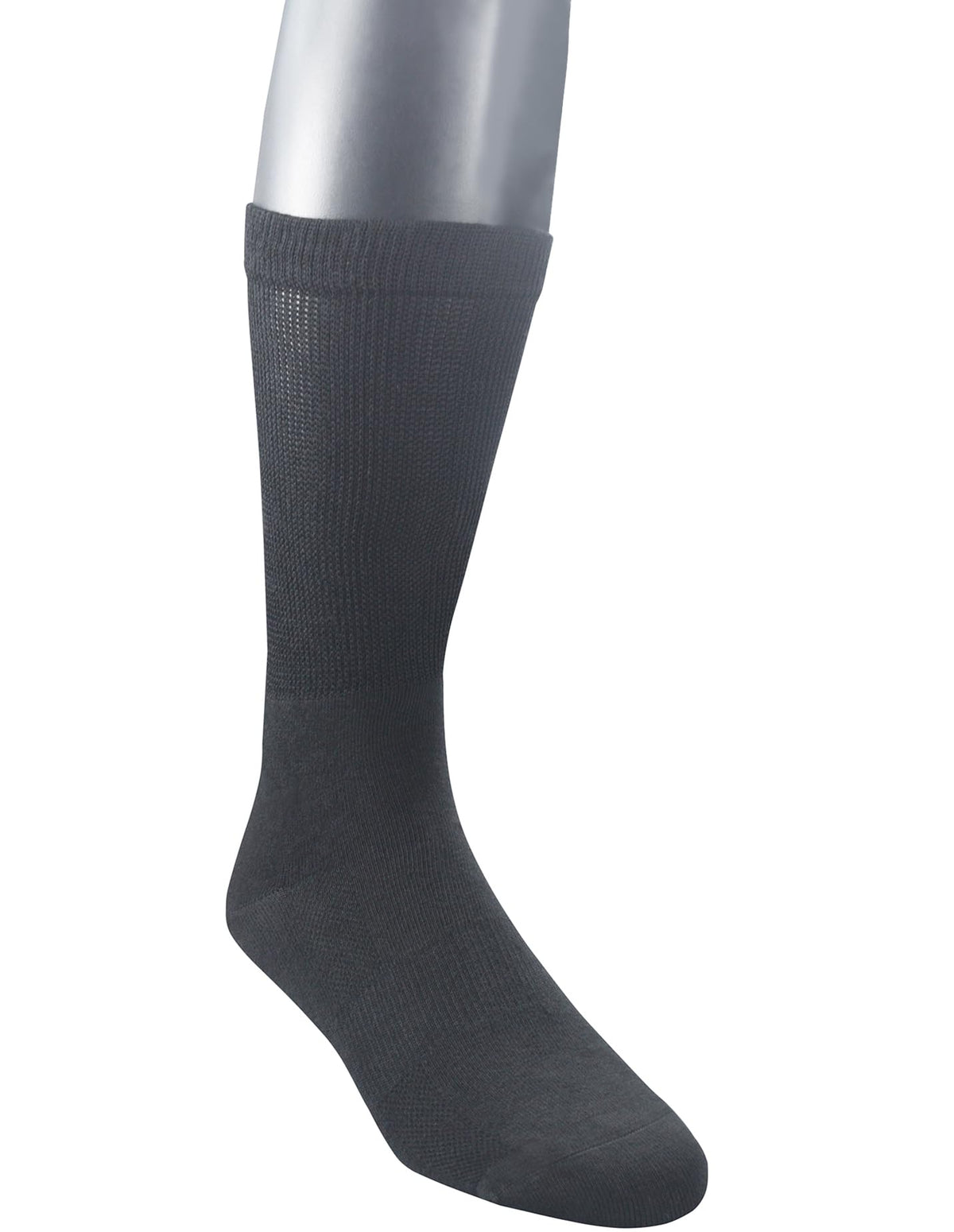 Men's 6 Pairs Bamboo Rayon Breathable Mid-Calf Socks with Arch Support I10753