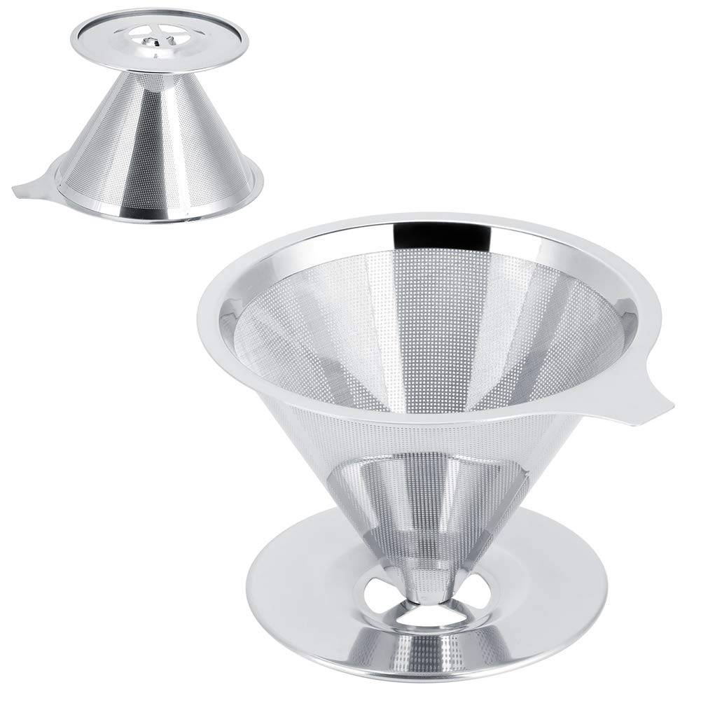 Pour Over Stainless Steel Coffee Dripper S43783
