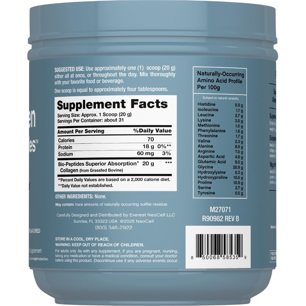 Collagen Peptides Powder 22oz M690