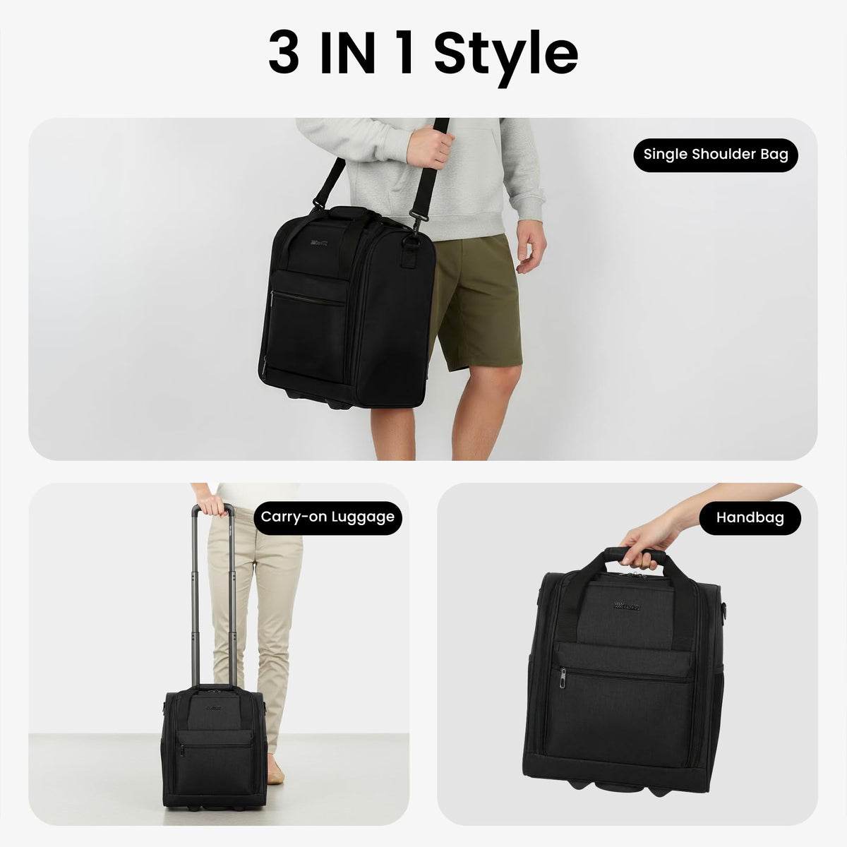 16" Softside Carry-On Luggage S99363