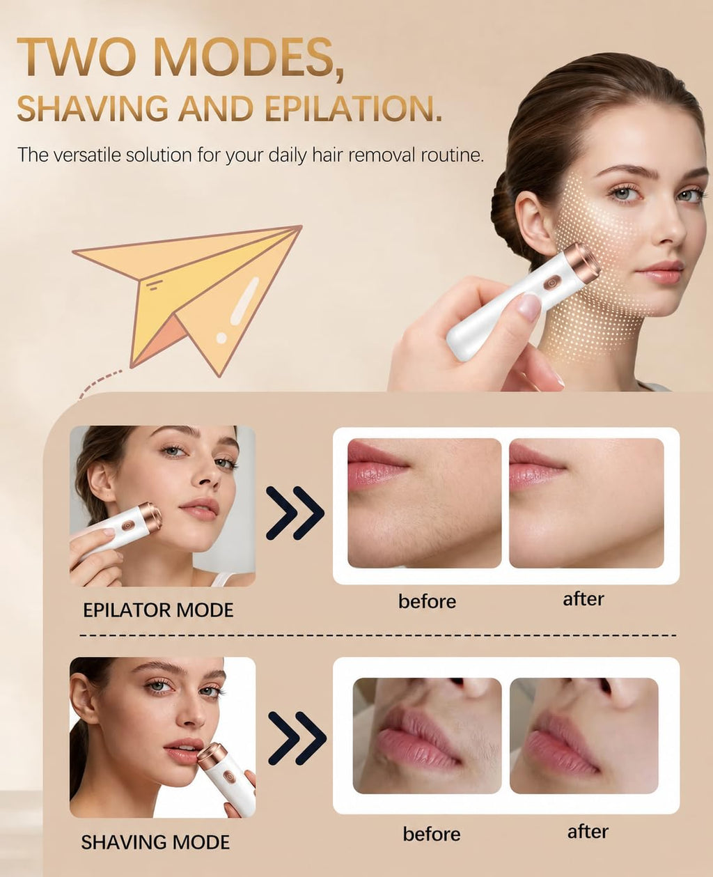 Facial Hair Removal for Women T676936