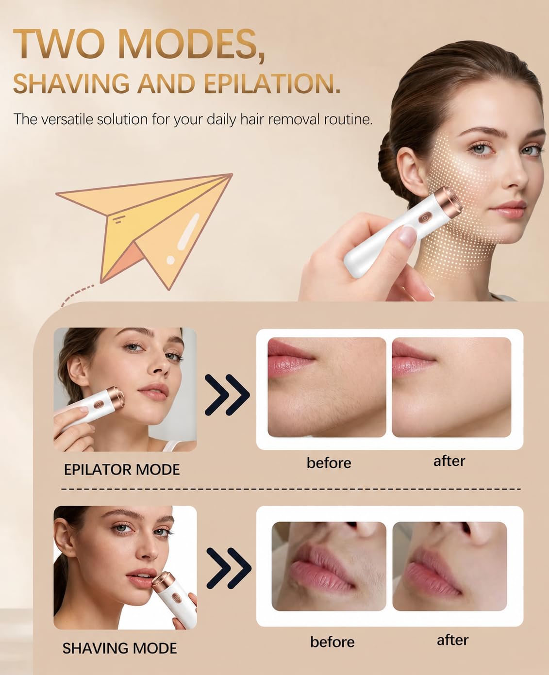 Facial Hair Removal for Women T676936