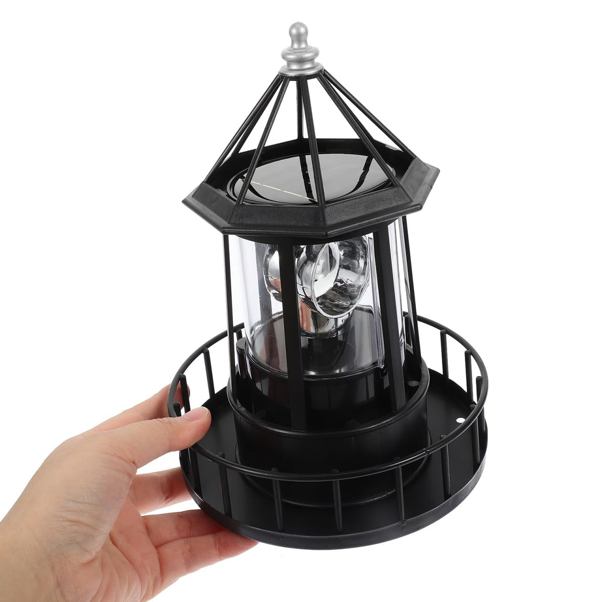 Solar Revolving Lighthouse Light X68604