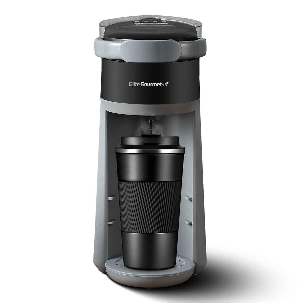 2-in-1 Capsule Coffee Maker, K-Cup & Grounds, Black S896229