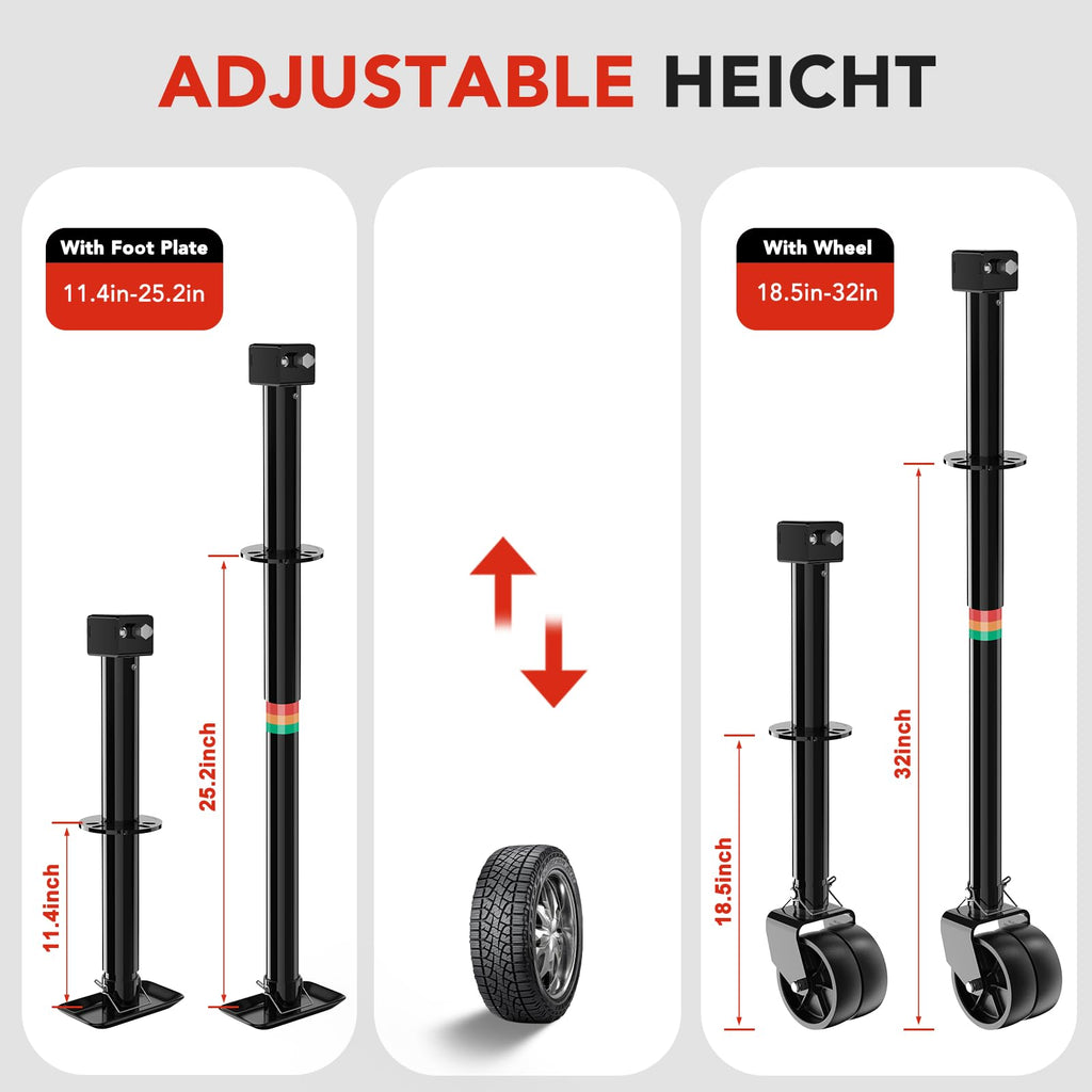 A-Frame Trailer Jack 2-in-1 G102540