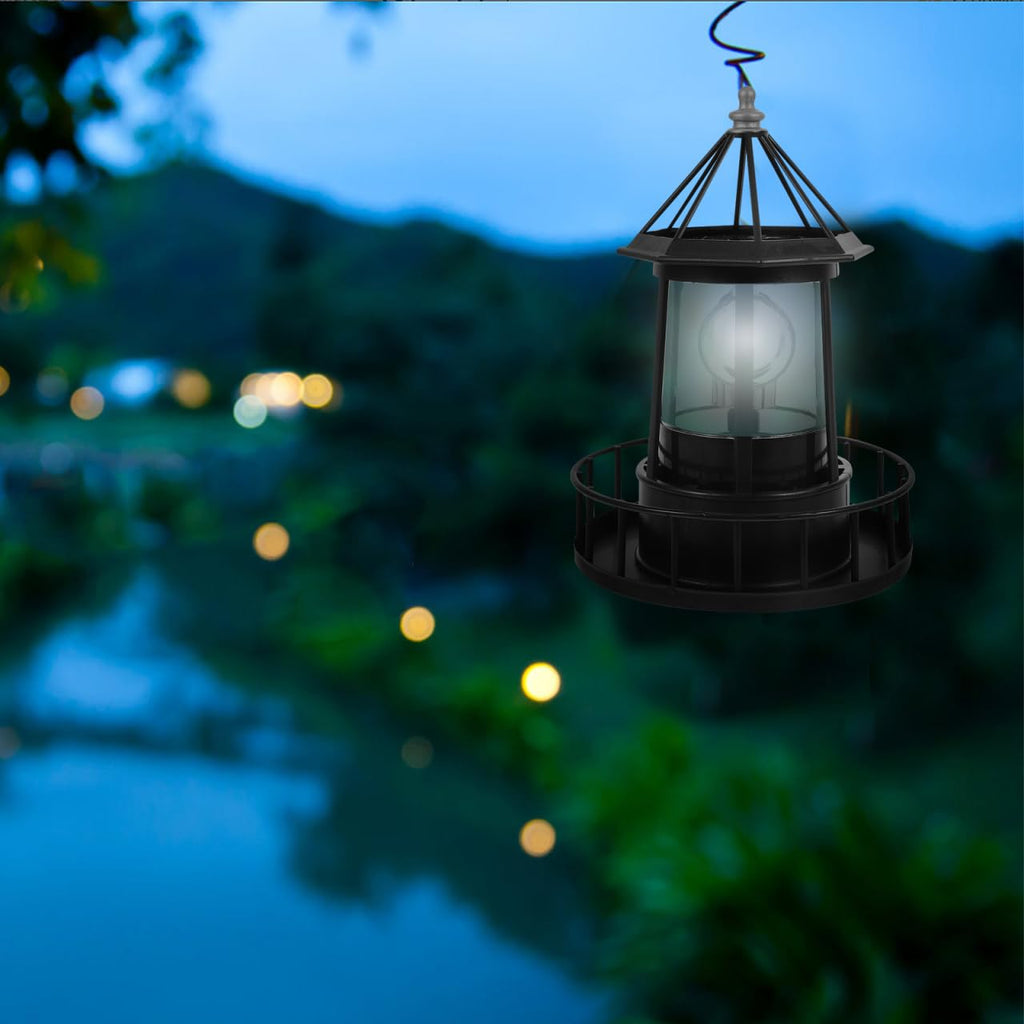 Solar Revolving Lighthouse Light X68604