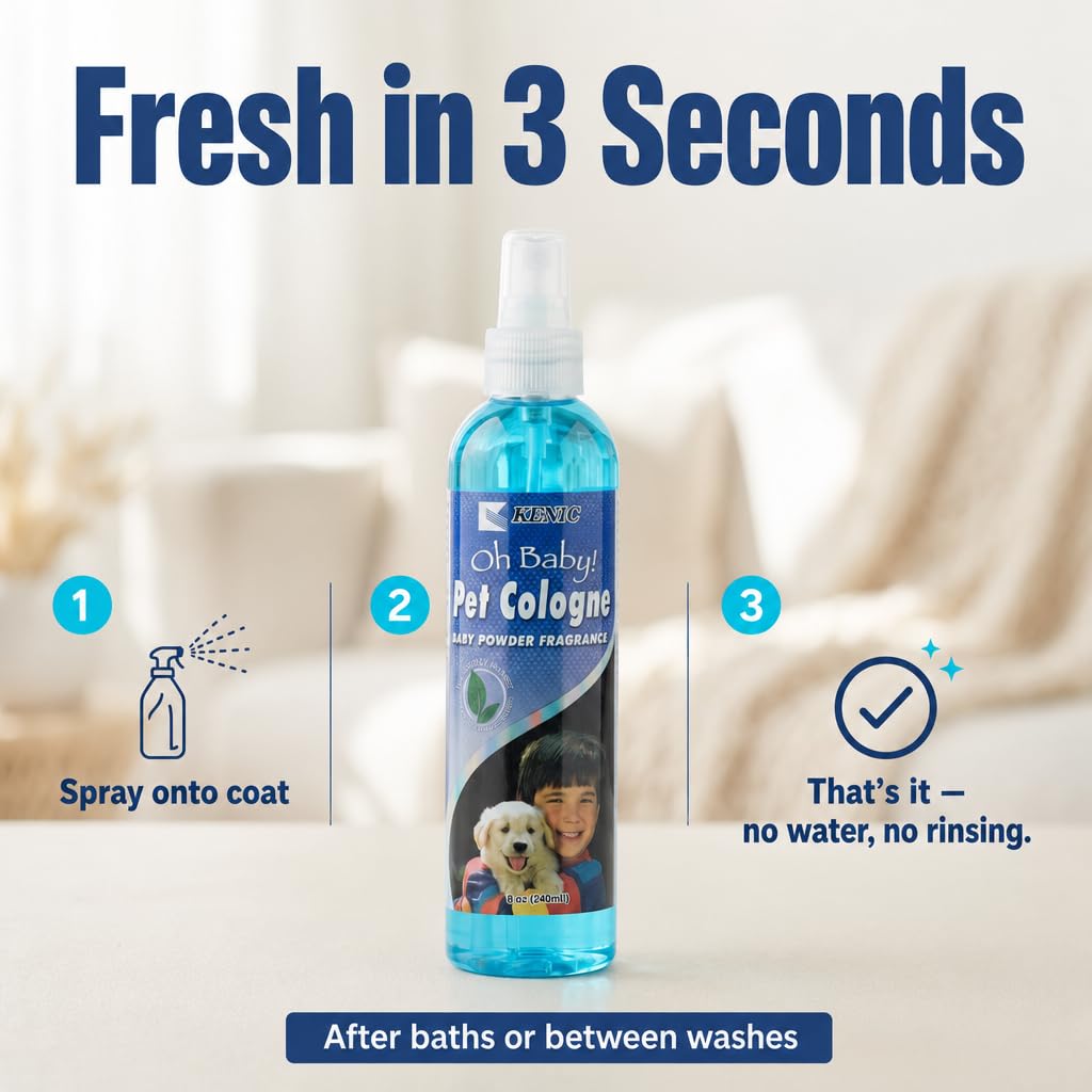 Long Lasting Scented Dog & Cat Deodorizing Spray F643