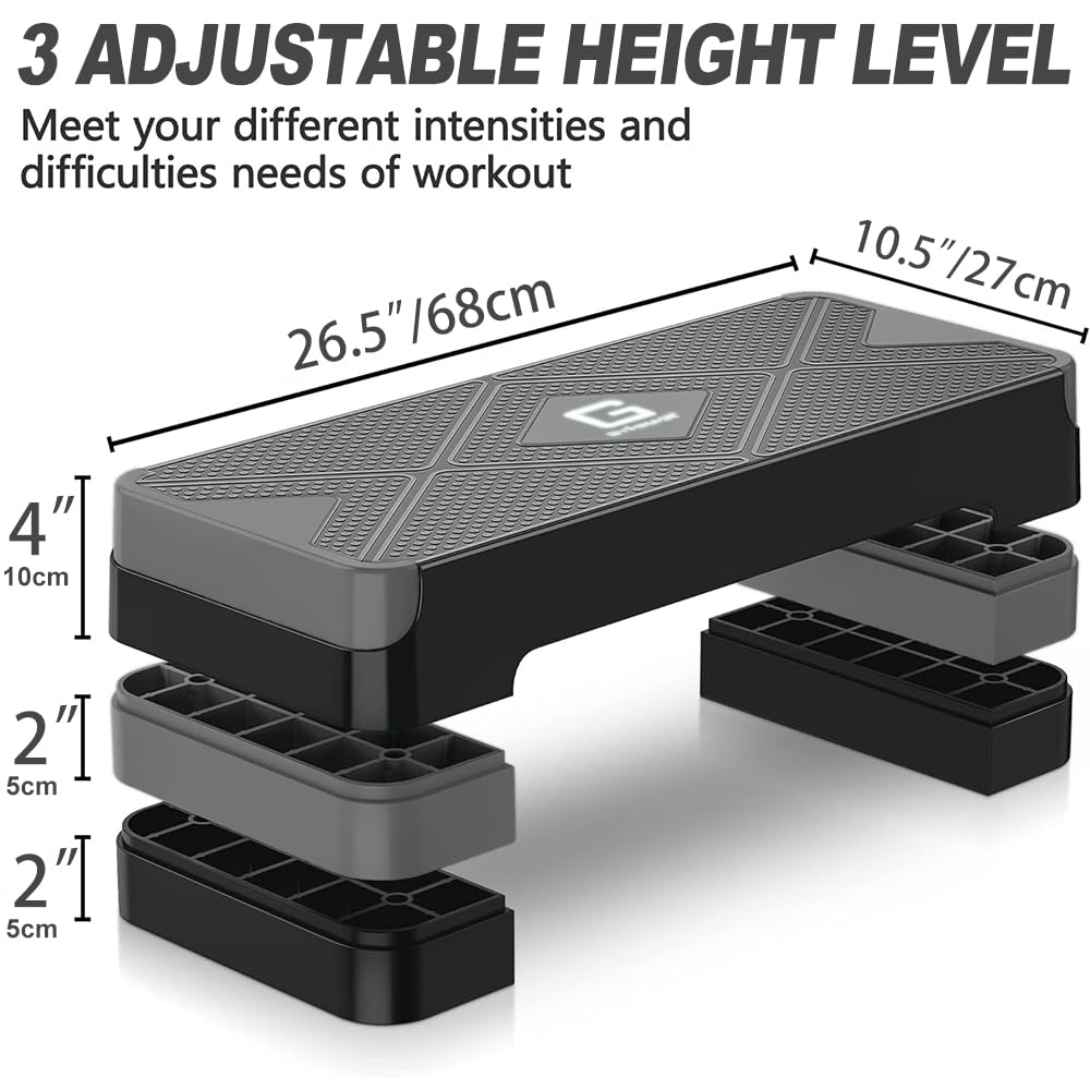 Aerobic Exercise Step, Adjustable Height Y248