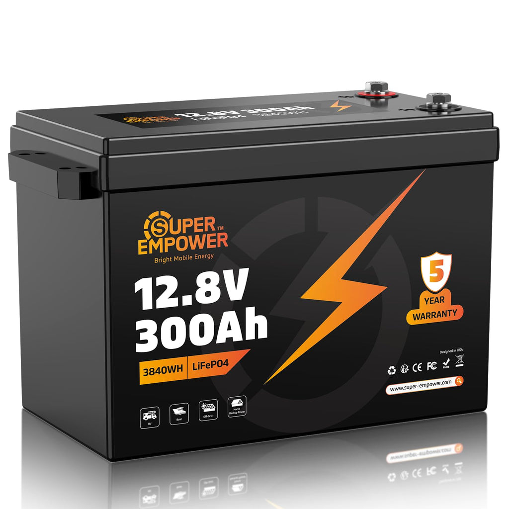 12V 300Ah LiFePO4 Lithium Battery W232