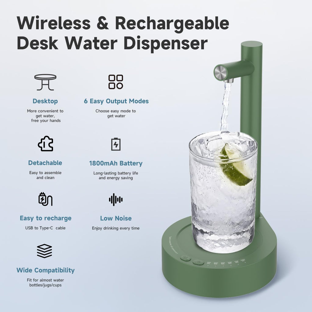 Desktop 5 Gallon Water Dispenser with USB-C Charging O929