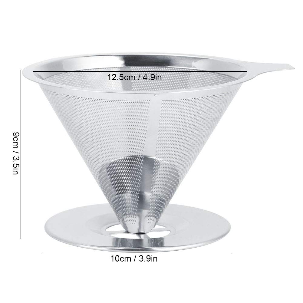 Pour Over Stainless Steel Coffee Dripper S43783