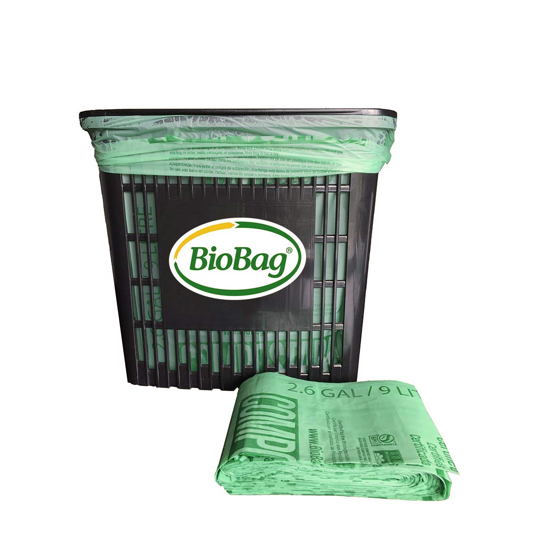 2.6 Gallon Compostable Food Scrap Bags 100 Count Z413439