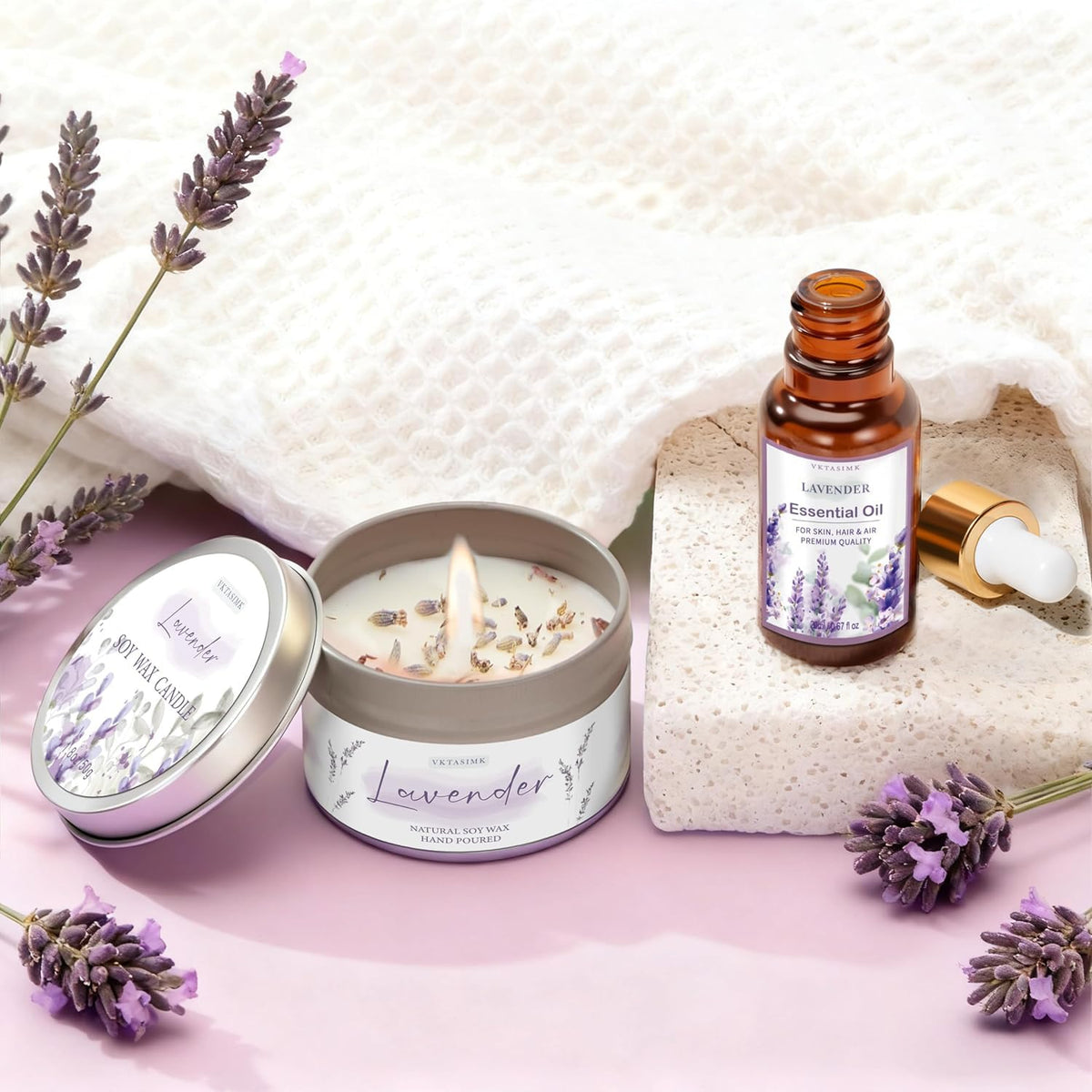 Lavender Relaxing Home Spa Set J35714