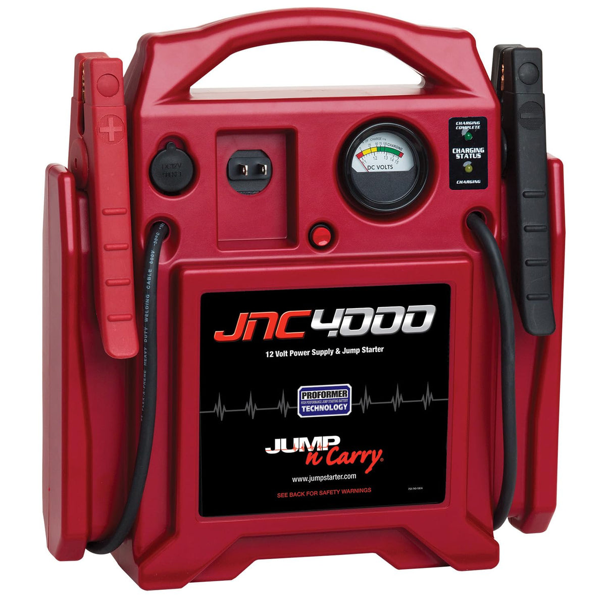 1100 Peak Amp 12V Jump Starter I804