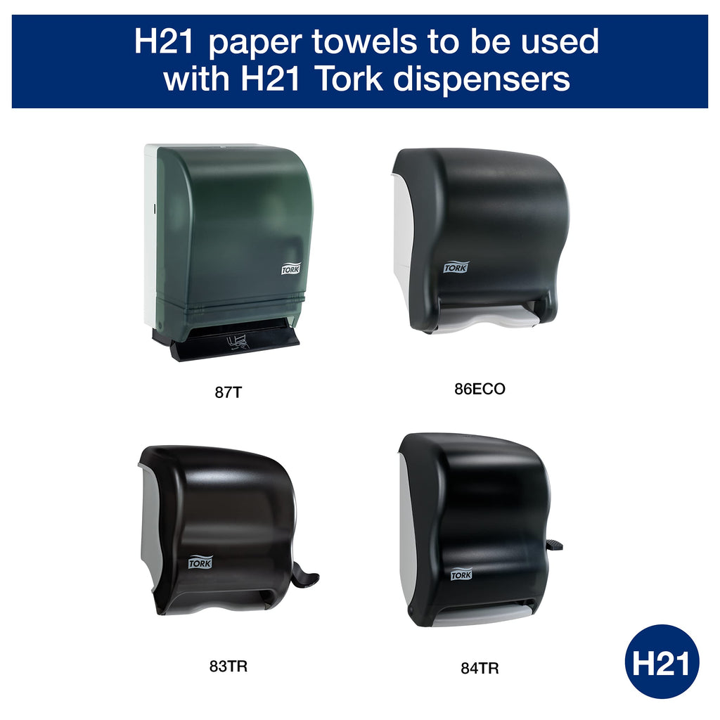Natural Paper Hand Towel Roll, 6 Rolls x 800 Ft J686