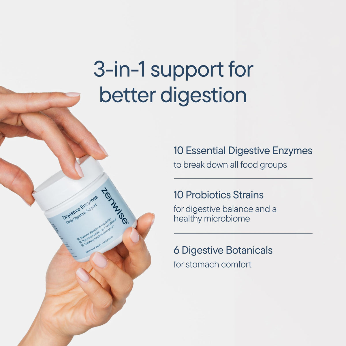 Digestive Enzymes Probiotics 180 CT U4396