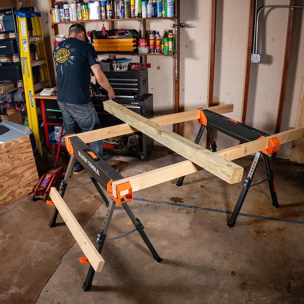 Adjustable Folding Sawhorse 2-Pack X520